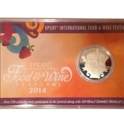 Best deal ???? Disney Collectors Coin - Epcot Food And Wine Festival - 2014 ????