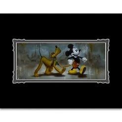 Best reviews of ???? Disney Art Print - Mickey Mouse And Pluto - Man's Best Friend ????