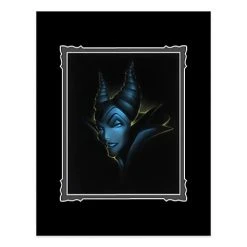 Best Pirce ???? Disney Art Print - Villain Maleficent Deluxe Print ⭐