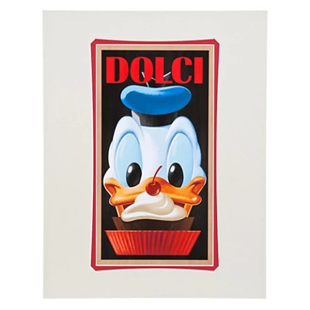Flash Sale ⌛ Disney Art Print - Dolci Donald Duck - By Brian Blackmore ???? 1 Flash Sale ⌛ Disney Art Print - Dolci Donald Duck - By Brian Blackmore ????
