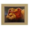 Hot Sale ???? Disney Art Print - ''Lion King The Bond'' By Darren Wilson ✨