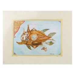 Best Pirce ???? Disney Art Print - Donald Duck - Donald's Steam Powered Submarine ????
