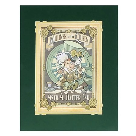 Best deal ???? Disney Art Print - Mad Hatter - M. Hatter Milliner To The Queen ???? 1 Best deal ???? Disney Art Print - Mad Hatter - M. Hatter Milliner To The Queen ????