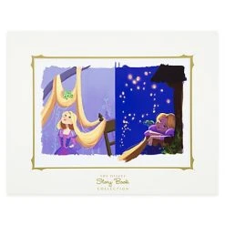 Top 10 ✨ Disney Story Book Deluxe Art Print - Rapunzel ⭐