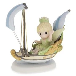 Best Pirce ???? Disney Precious Moment Figurine - Tinkerbell - Imagination Has No Ride ????