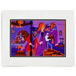 Cheap ⭐ Disney Shag Art Print - Pirates Of The Caribbean - Left Side ????