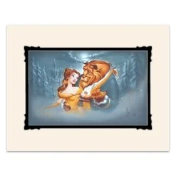 Hot Sale ???? Disney Noah Art Print - Beauty And The Beast - Evening Waltz ????