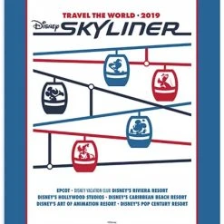 Budget ???? Disney Deluxe Art Print - Disney Skyliner - Walt Disney World ????