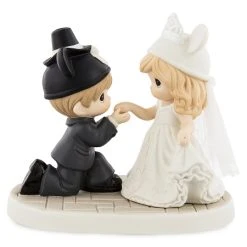 Cheap ???? Disney Precious Moments Figurine - Happily Ever After - Bride & Groom ????