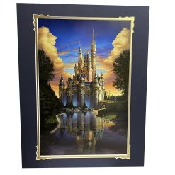 Best Sale ???? Disney Art Print - Magical Reflections - 50th Anniversary ????